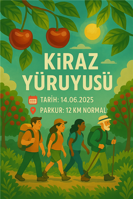 🍒 KİRAZ YÜRÜYÜŞÜ 🍒
