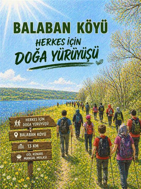 BALABAN KÖYÜ - TERKOS GÖLÜ  DOĞA YÜRÜYÜŞÜ